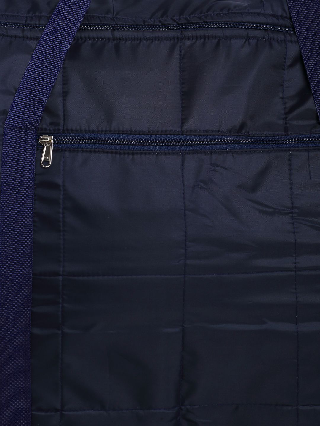 HOSTA HOMES Set Of 2 Navy Blue Solid Foldable Multi-Utility Storage Bags