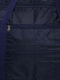 HOSTA HOMES Set Of 2 Navy Blue Solid Foldable Multi-Utility Storage Bags