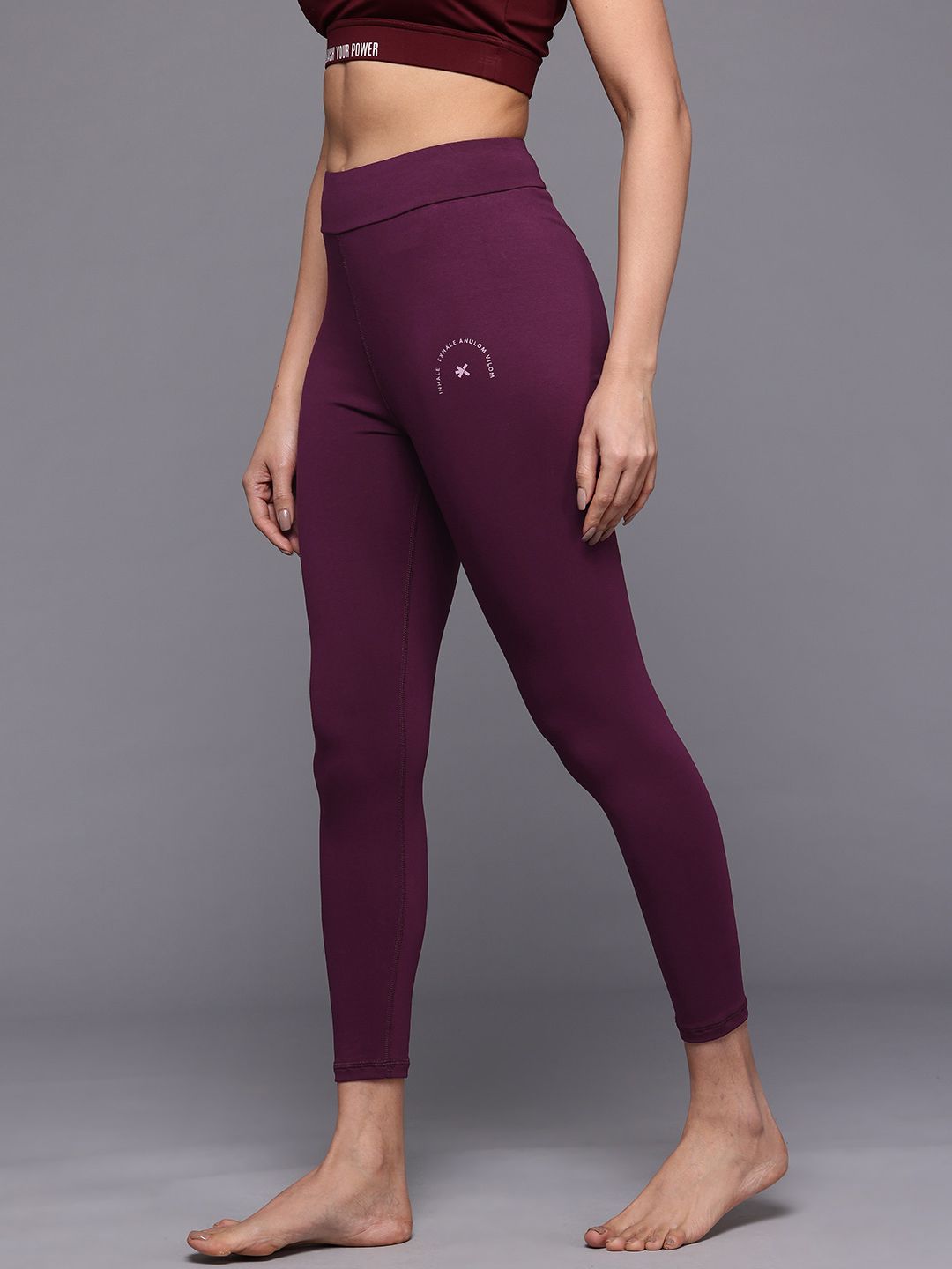 HRX by Hrithik Roshan Women Cropped Yoga Tights