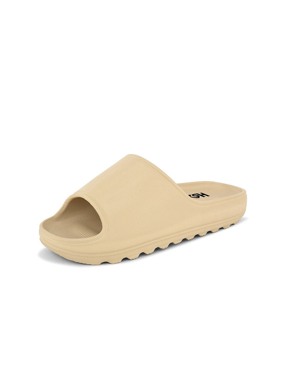 HRX by Hrithik Roshan Women Beige Rubber Sliders