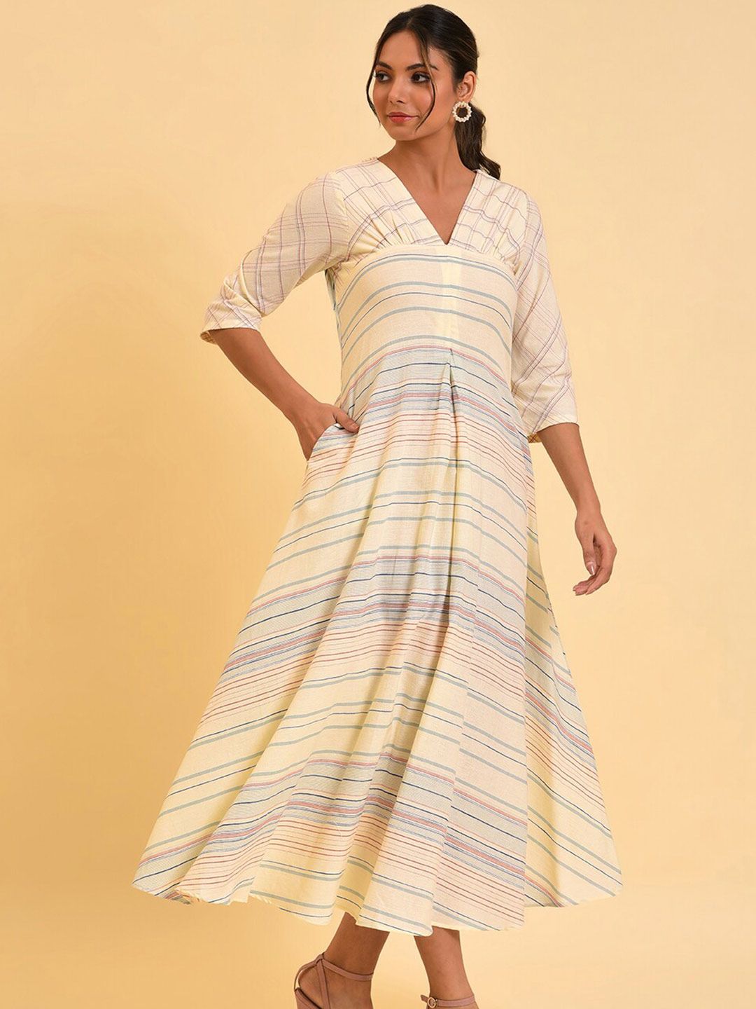 W Women A-Line Cotton Dress
