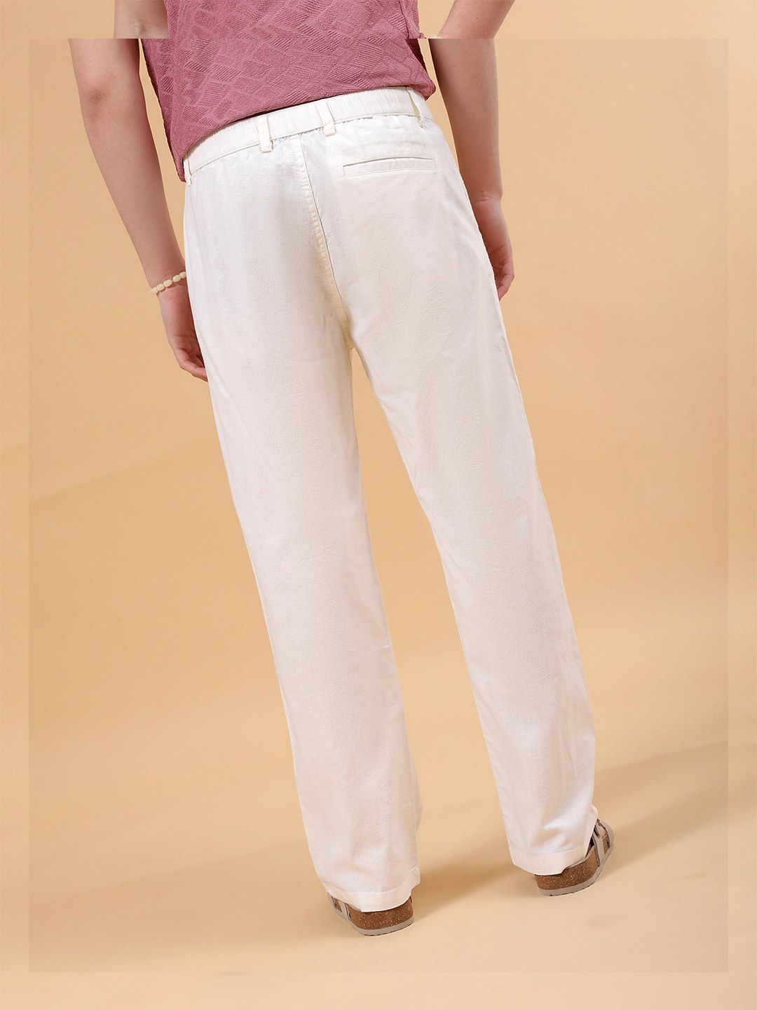 The Indian Garage Co Men  Loose Fit Trousers