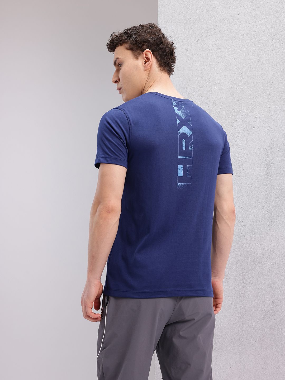 HRX by Hrithik Roshan Men Printed Training T-shirt