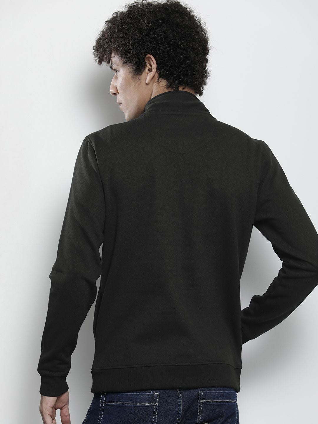 The Indian Garage Co Men Black Sweatshirt