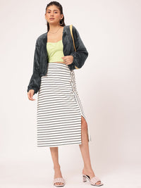 DressBerry Nomadic Nest Velour Finish Dramatic Puff Sleeves Crop Jacket