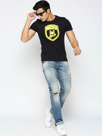 Being Human Men Mildly Distressed Heavy Fade Slim Fit Jeans