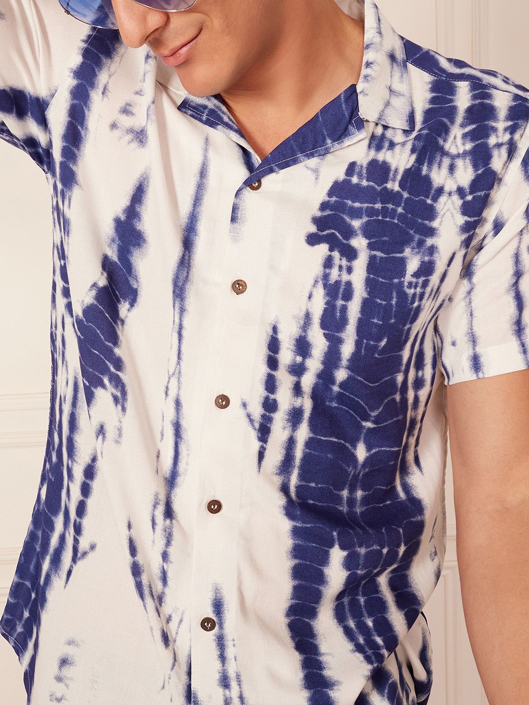 DENNISON  Smart Block Printed Casual Shirt