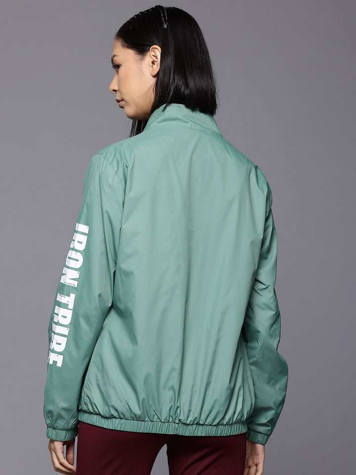 HRX by Hrithik Roshan Typography Printed Training Sporty Jacket