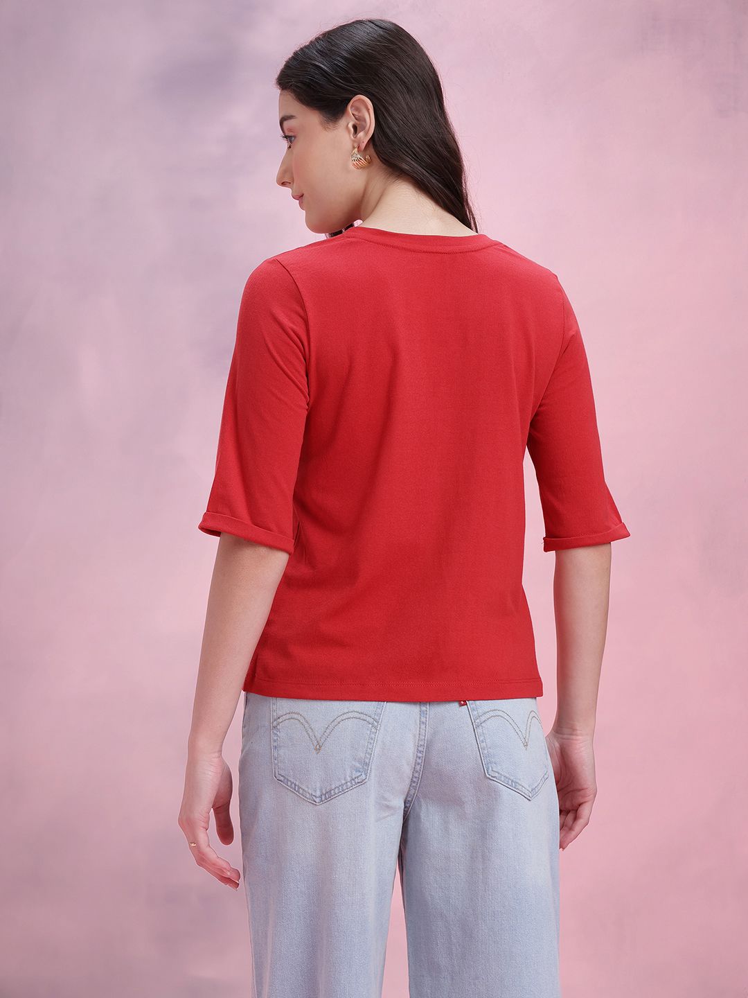DressBerry V-Neck Regular Fit T-shirt