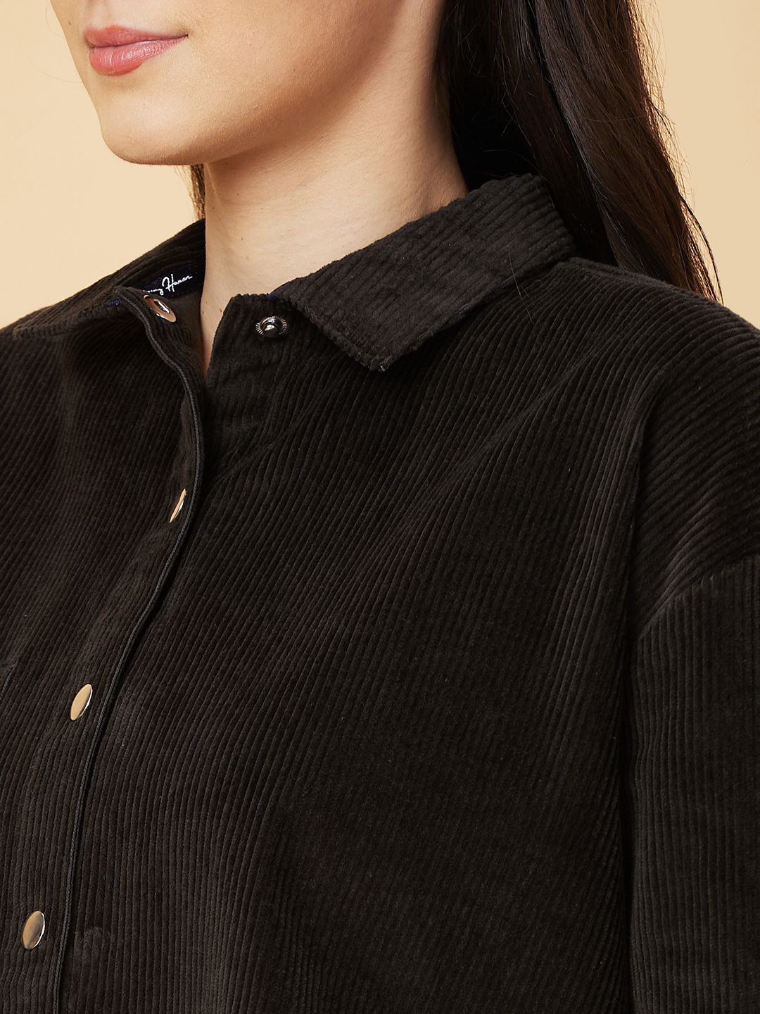 Being Human Women Opaque Casual Oversized Shirt