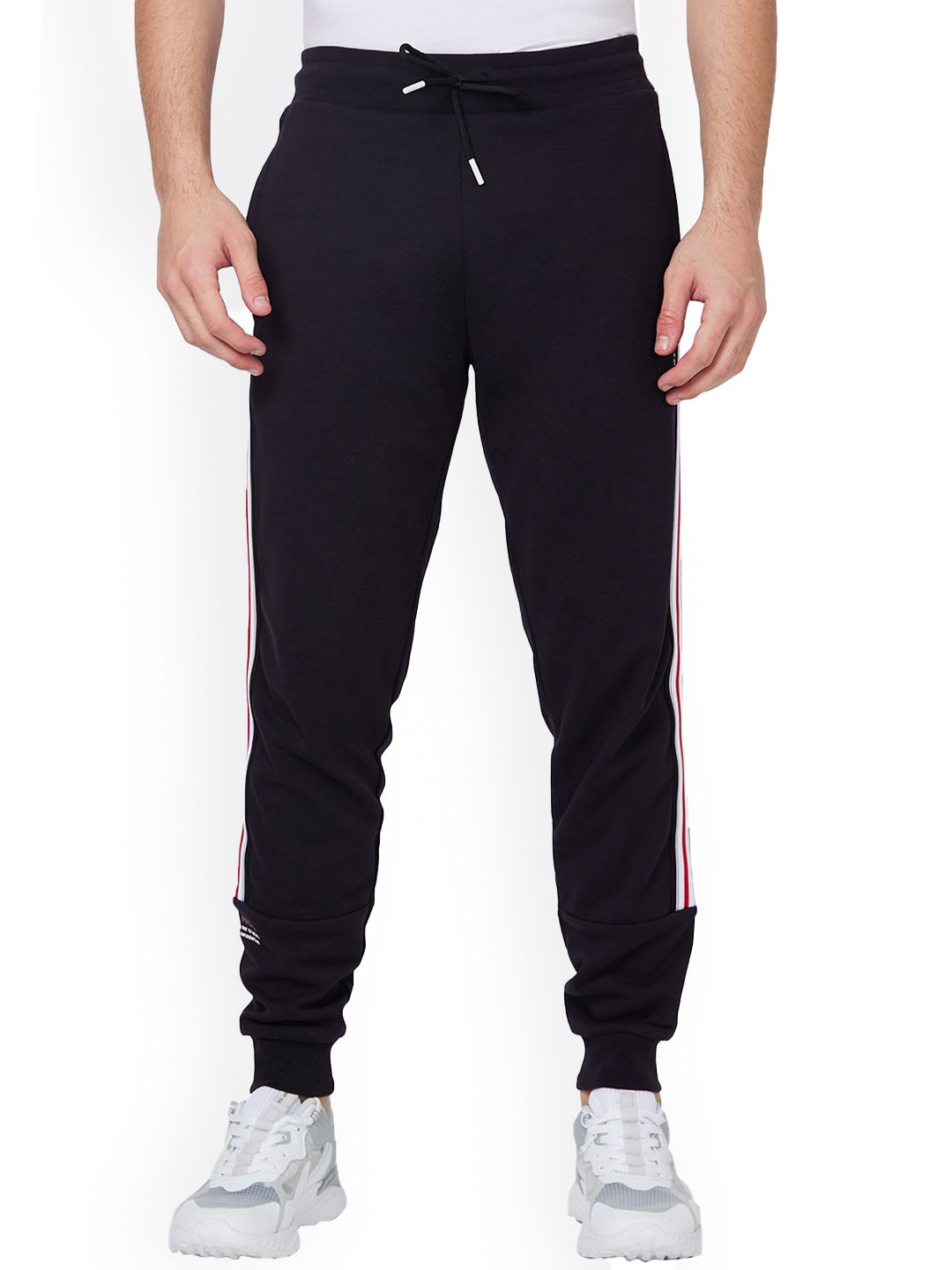 SPYKAR Men Mid-Rise Slim-Fit Joggers