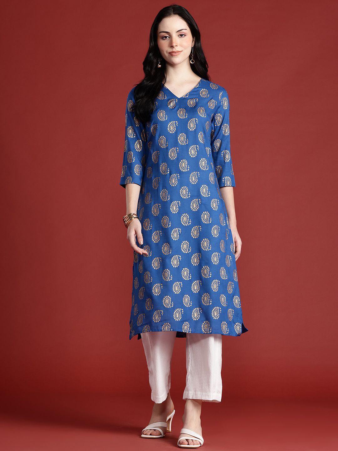 Anouk Women Printed Kurta