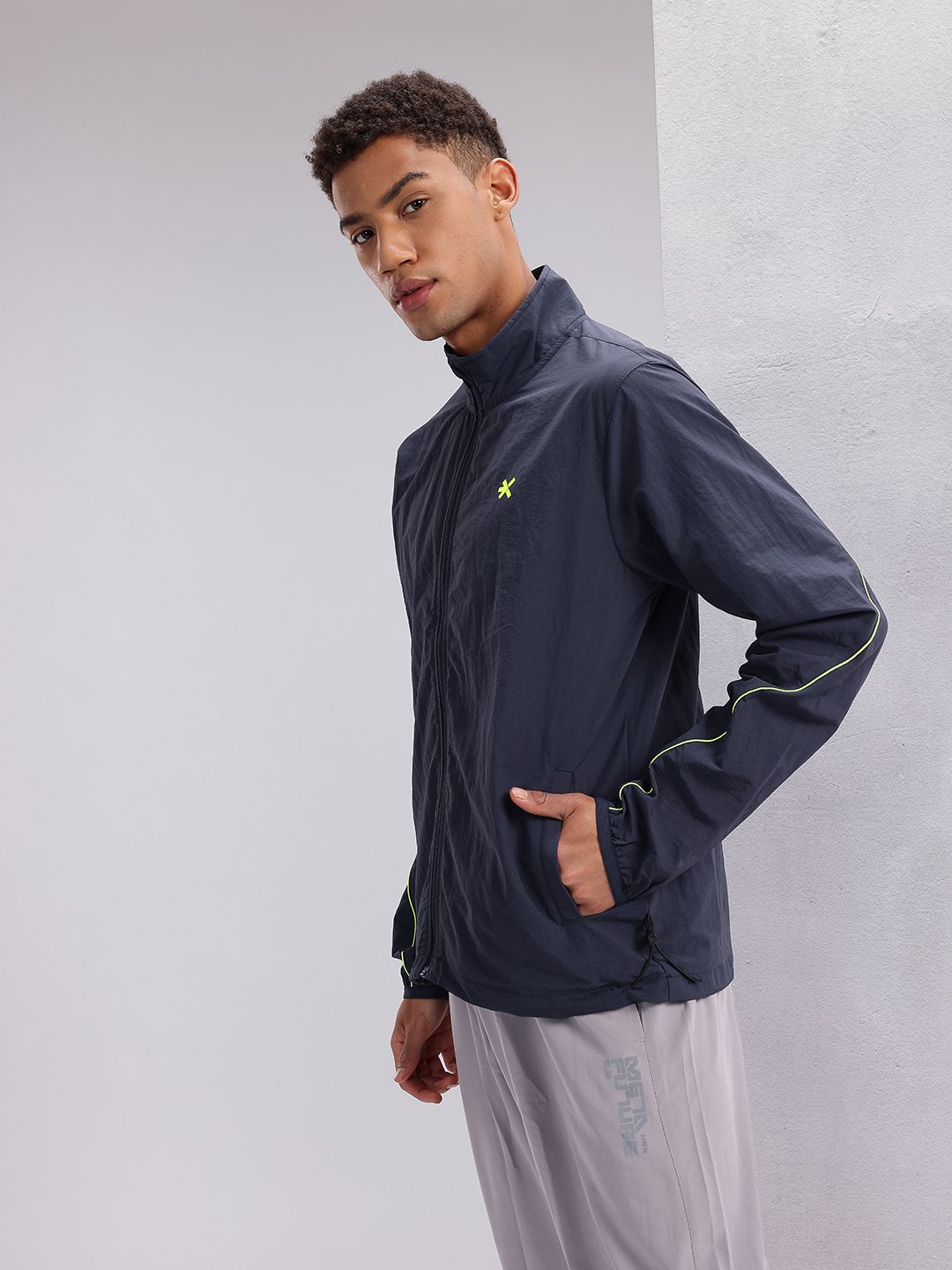 HRX by Hrithik Roshan Toggle Hem Running Jacket