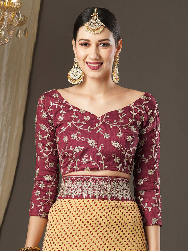 Saree mall Bandhani Printed Embroidered Border Poly Georgette Sarees