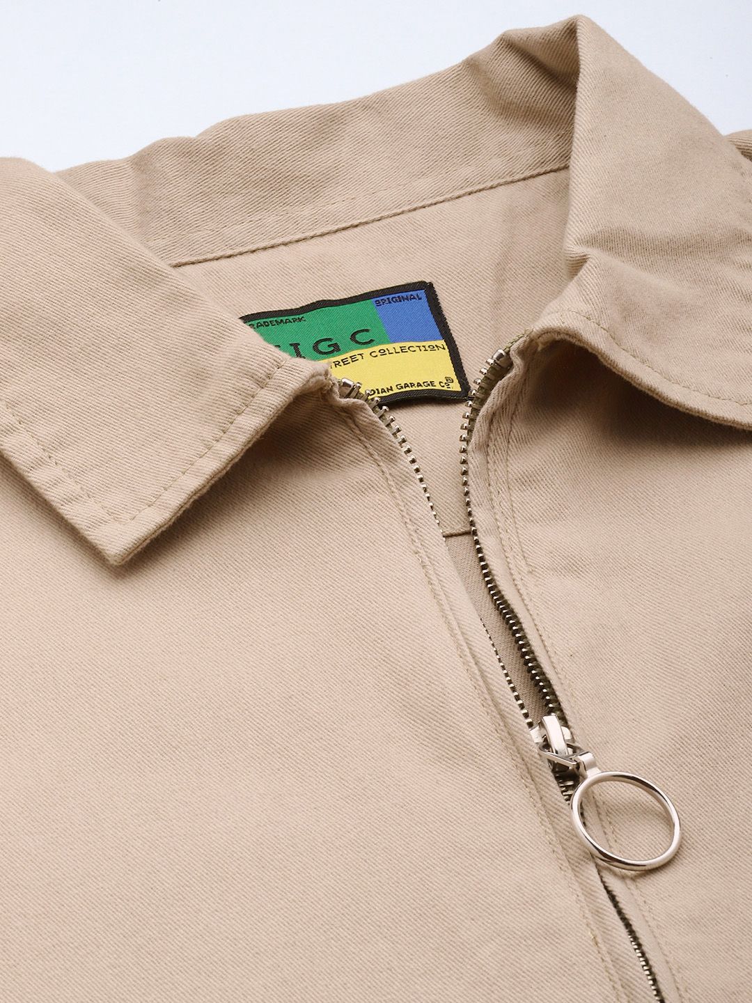 The Indian Garage Co. Oversized Fit Pure Cotton Casual Shirt