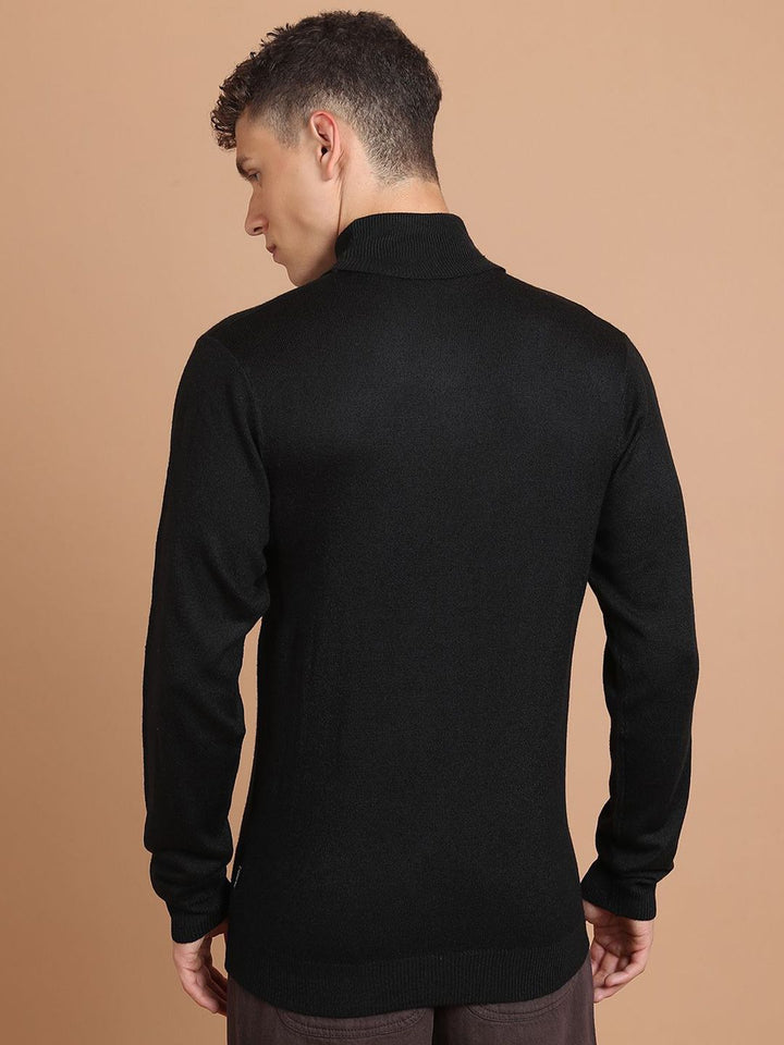 HIGHLANDER Men Cable Knit Pullover