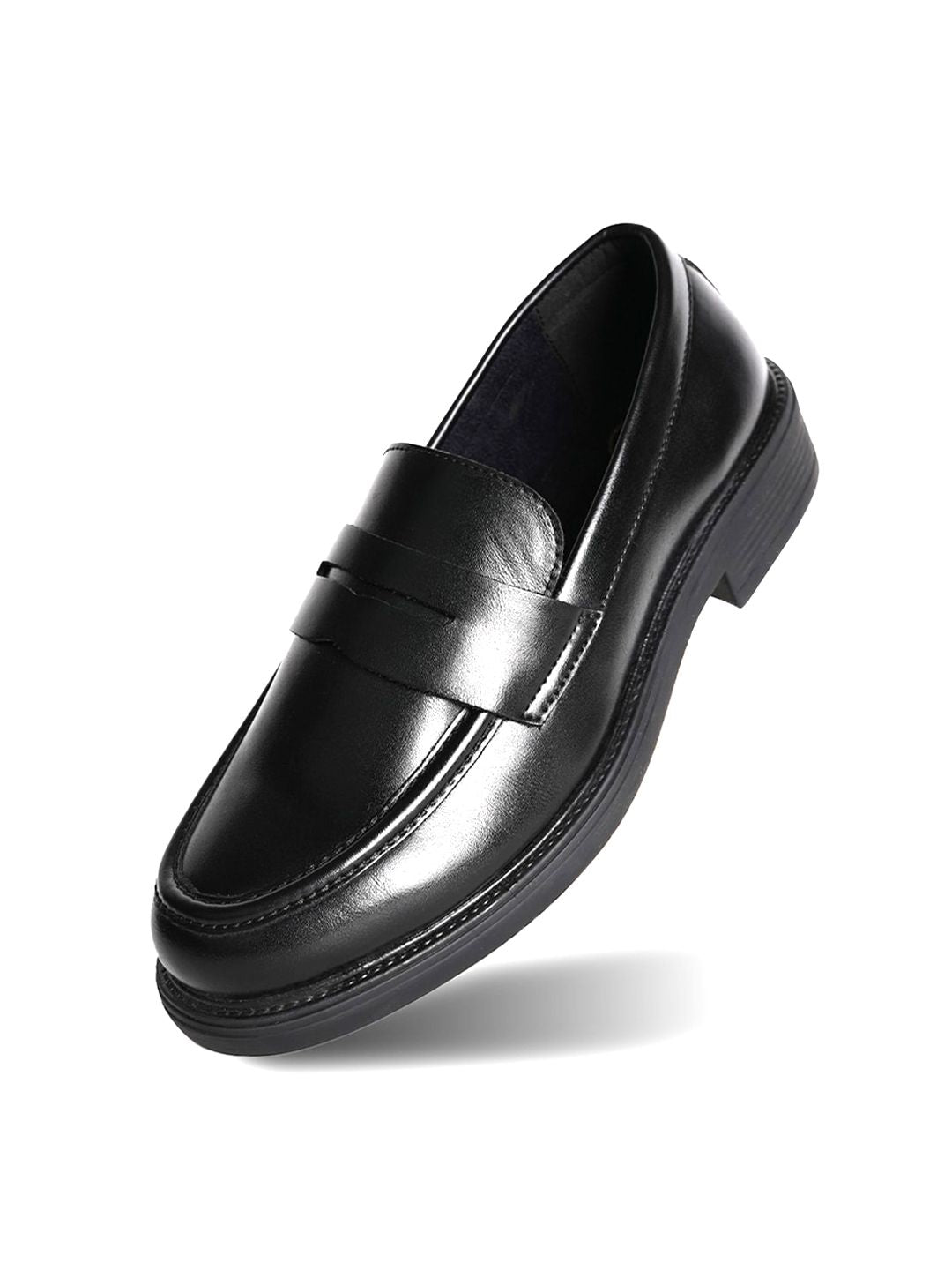 MONKSTORY Men PU Slip-On Sneakers