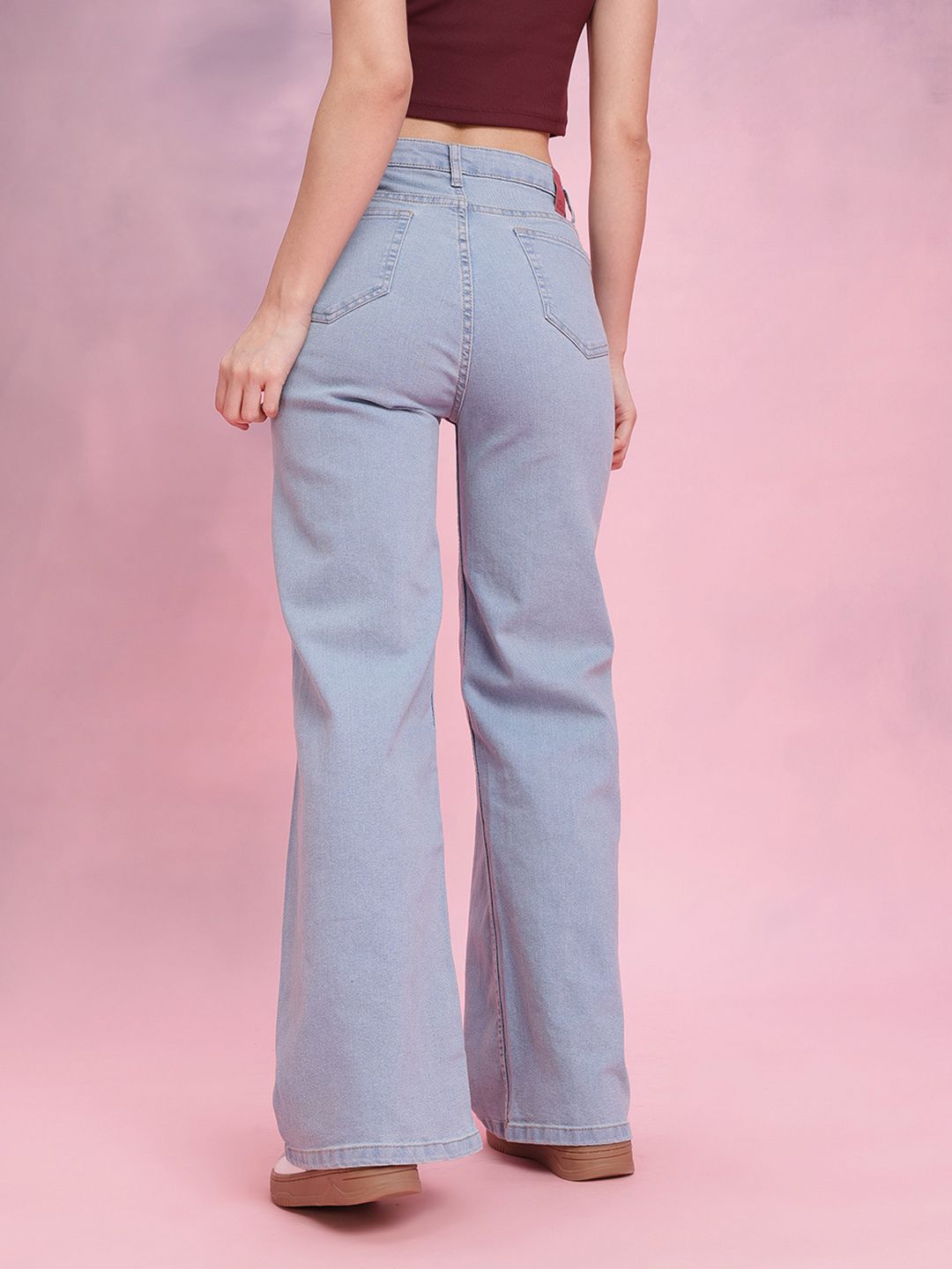 DressBerry Women Wide Leg Jeans
