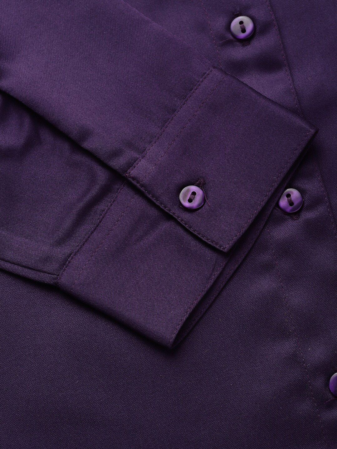 Style Quotient Satin Finish Spread Collar Formal Shirt
