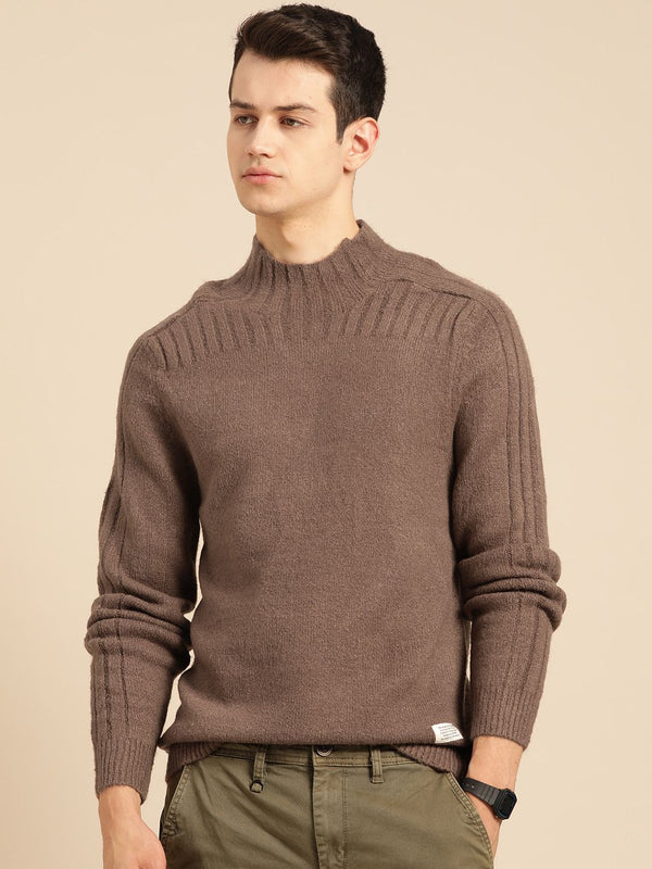Mr Bowerbird Men coklat Pukal Pullover Sweater