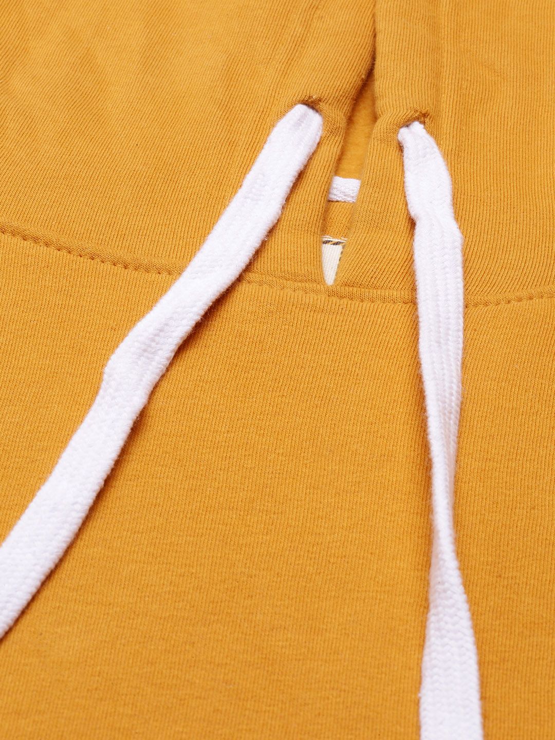 Campus Sutra Women Mustard Yellow Solid Jumper Dress