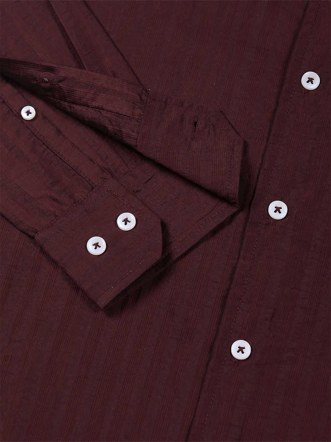 Thomas Scott Men Classic Slim Fit Opaque Casual Shirt