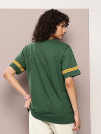 DILLINGER Women Oversized Puff Printed Tshirt