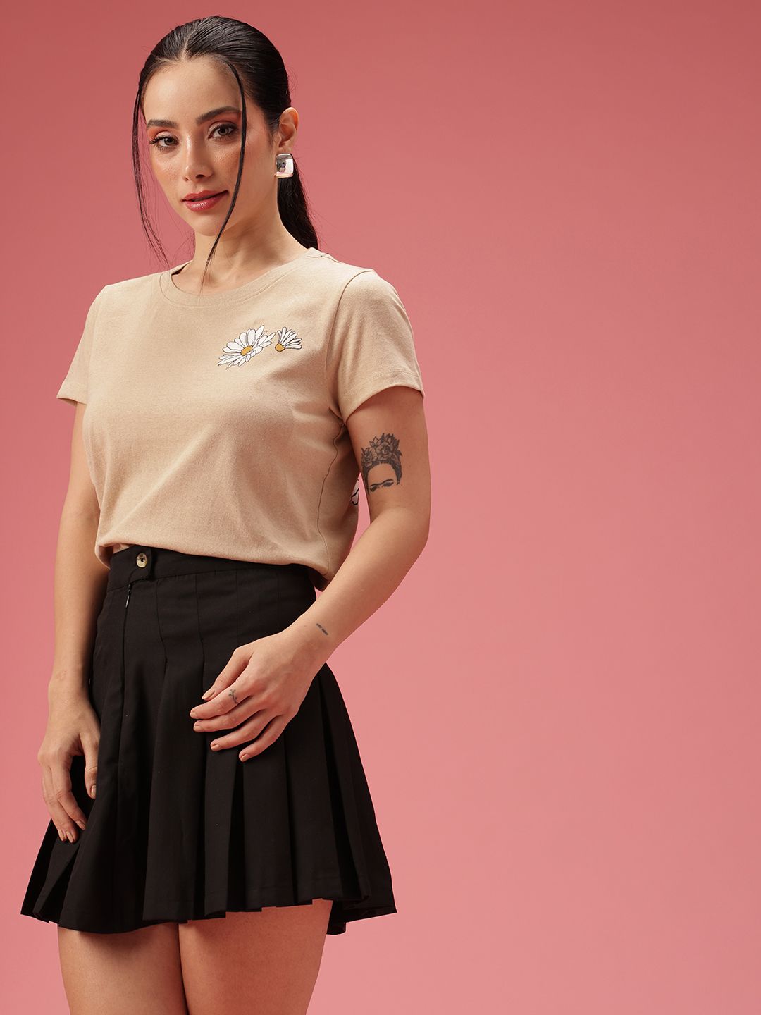 DressBerry Floral Printed T-shirt