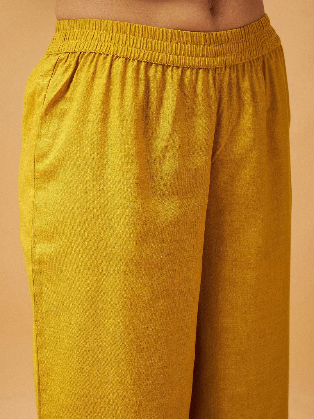 Shae by SASSAFRAS Mustard Yellow Empire Tunic With Trouser