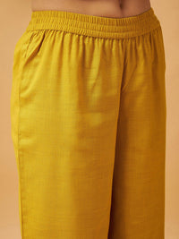 Shae by SASSAFRAS Mustard Yellow Empire Tunic With Trouser