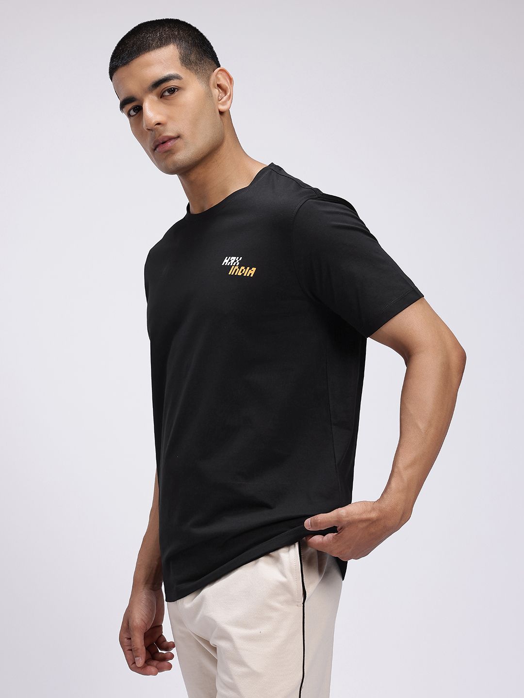 HRX by Hrithik Roshan Men Pure Cotton Printed T-shirt