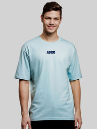ADRO Men Printed V-Neck T-shirt