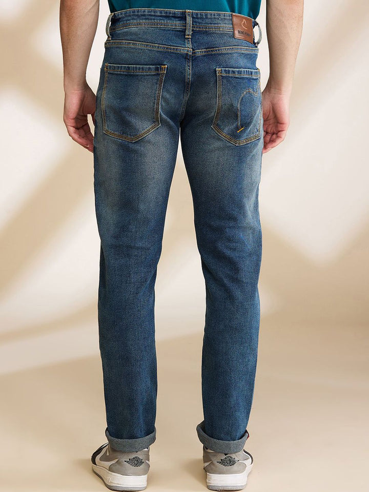 Being Human Men Skinny Fit Light Fade Jeans