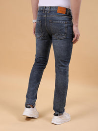The Indian Garage Co Men Slim Fit Light Fade Stretchable Jeans