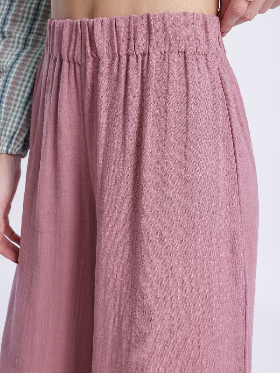 DressBerry Women Feminine Essence Trousers with Bow-Detail