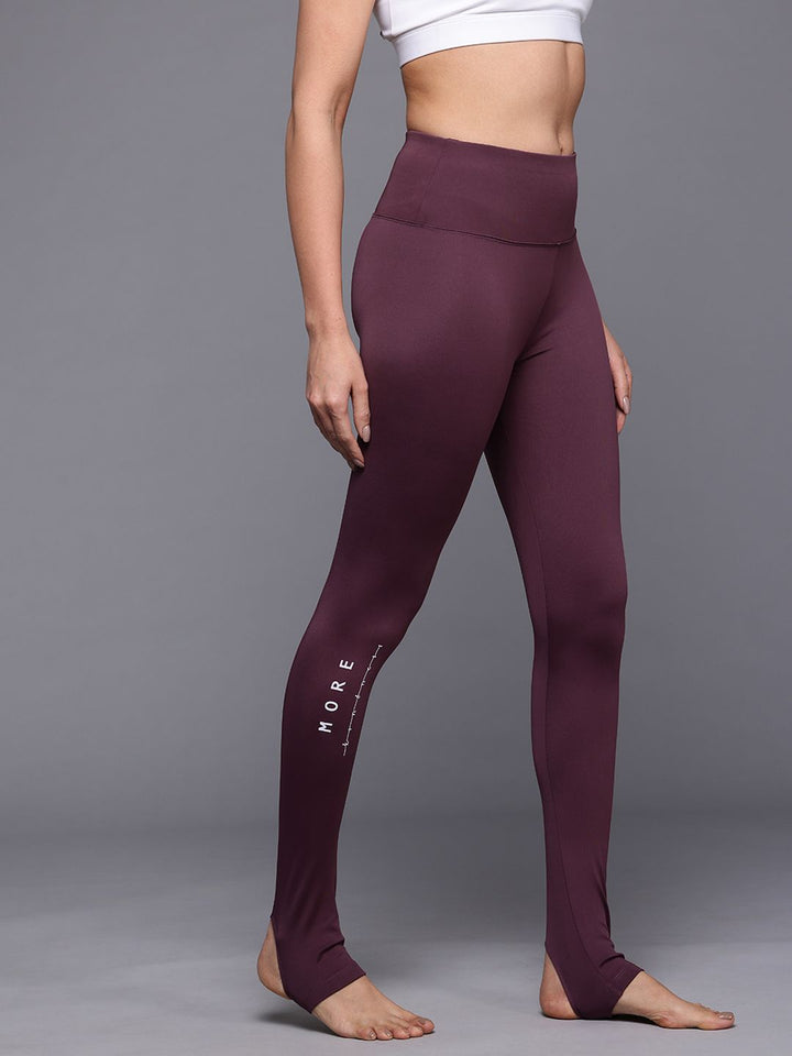 HRX by Hrithik Roshan Women Heel Loop Yoga Tights
