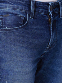 SPYKAR Men Tapered Fit Clean Look Light Fade Mid Rise Cotton Jeans