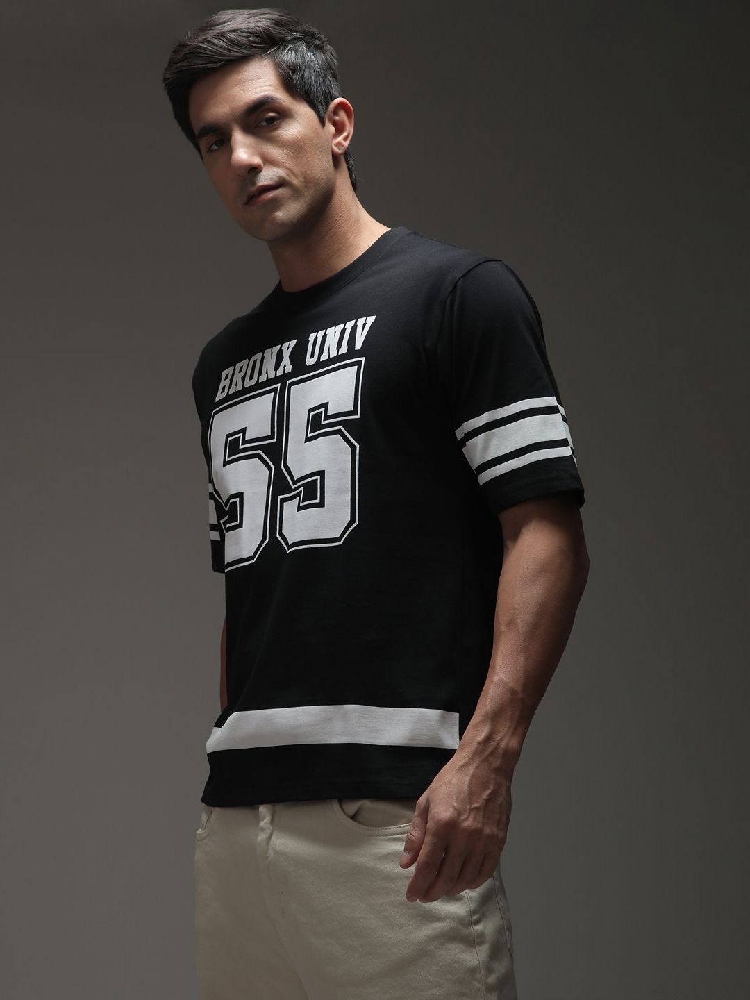 DILLINGER Pure Cotton Oversized Short Sleeve Printed T-shirt