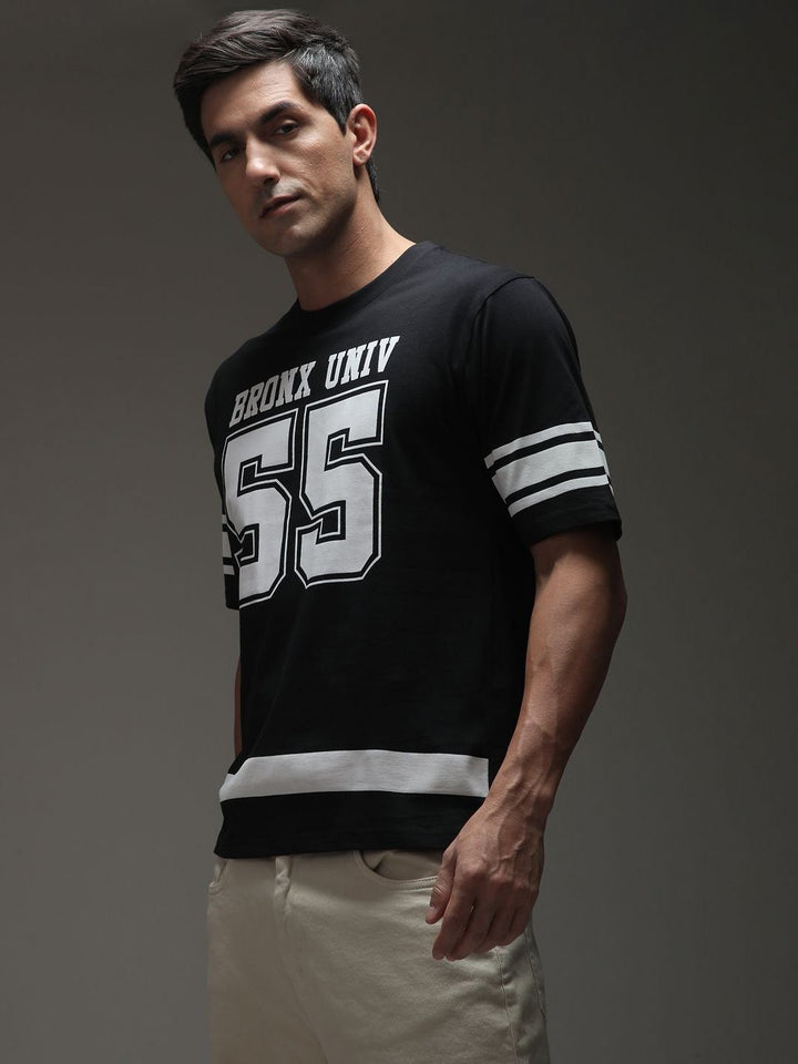 DILLINGER Pure Cotton Oversized Short Sleeve Printed T-shirt