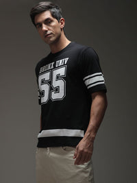 DILLINGER Pure Cotton Oversized Short Sleeve Printed T-shirt