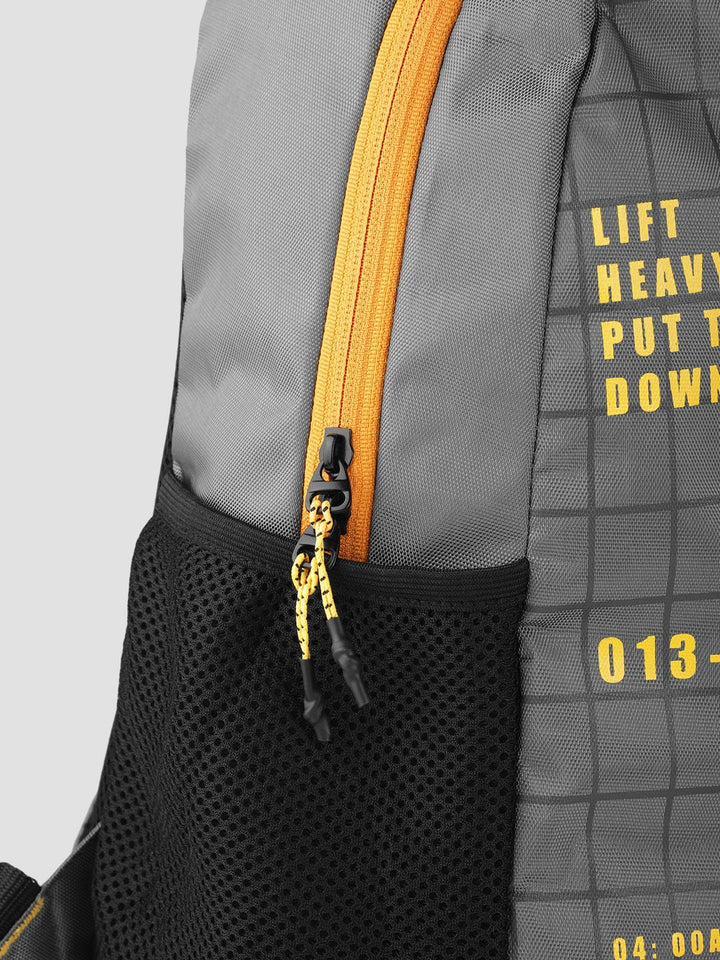 HRX by Hrithik Roshan Unisex Typography Printed Backpack - 15 inch