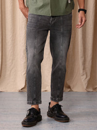Mr Bowerbird Men Tapered Fit Mid-Rise Heavy Fade Stretchable Jeans