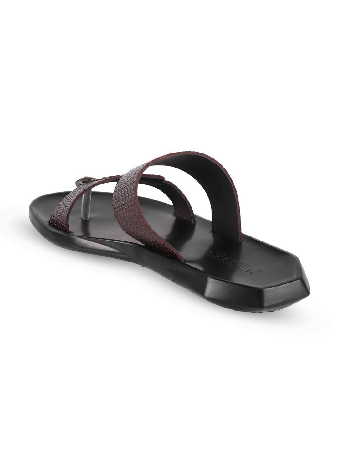 Metro Men Leather Comfort Sandals