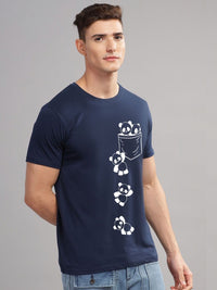 ADRO Men Printed Pockets T-shirt