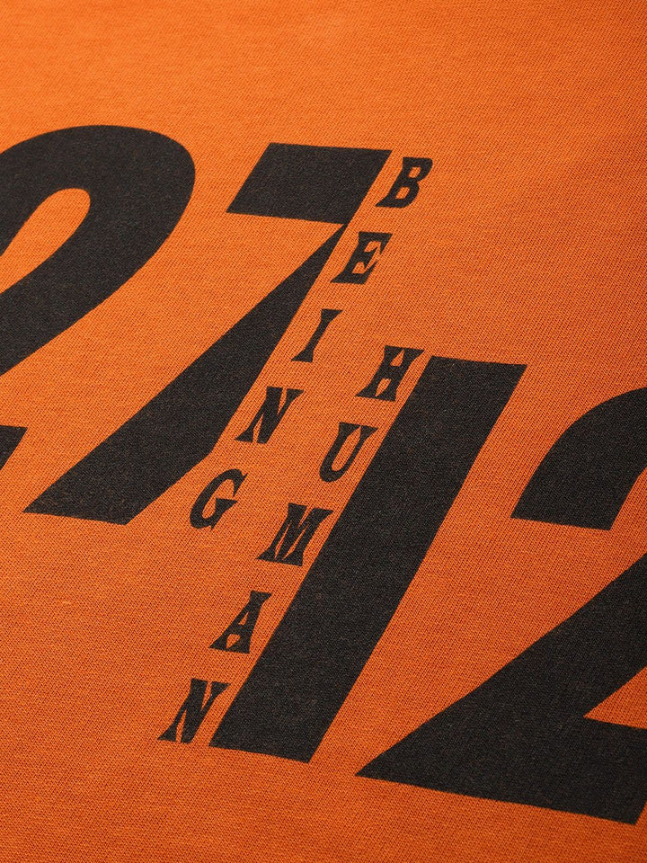 Being Human Typography Printed Pure Cotton Sweatshirt