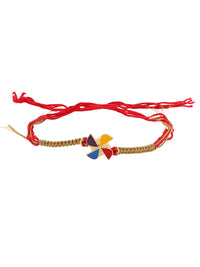 Voylla Nostalgic Pinwheel Design Thread Rakhi