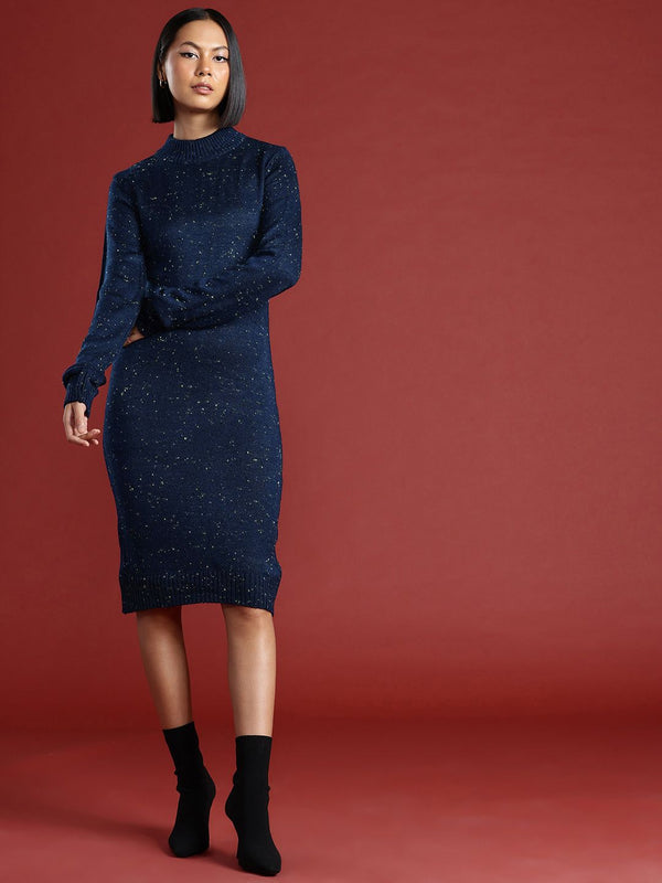 all about you Acrylic Jumper Midi Dress