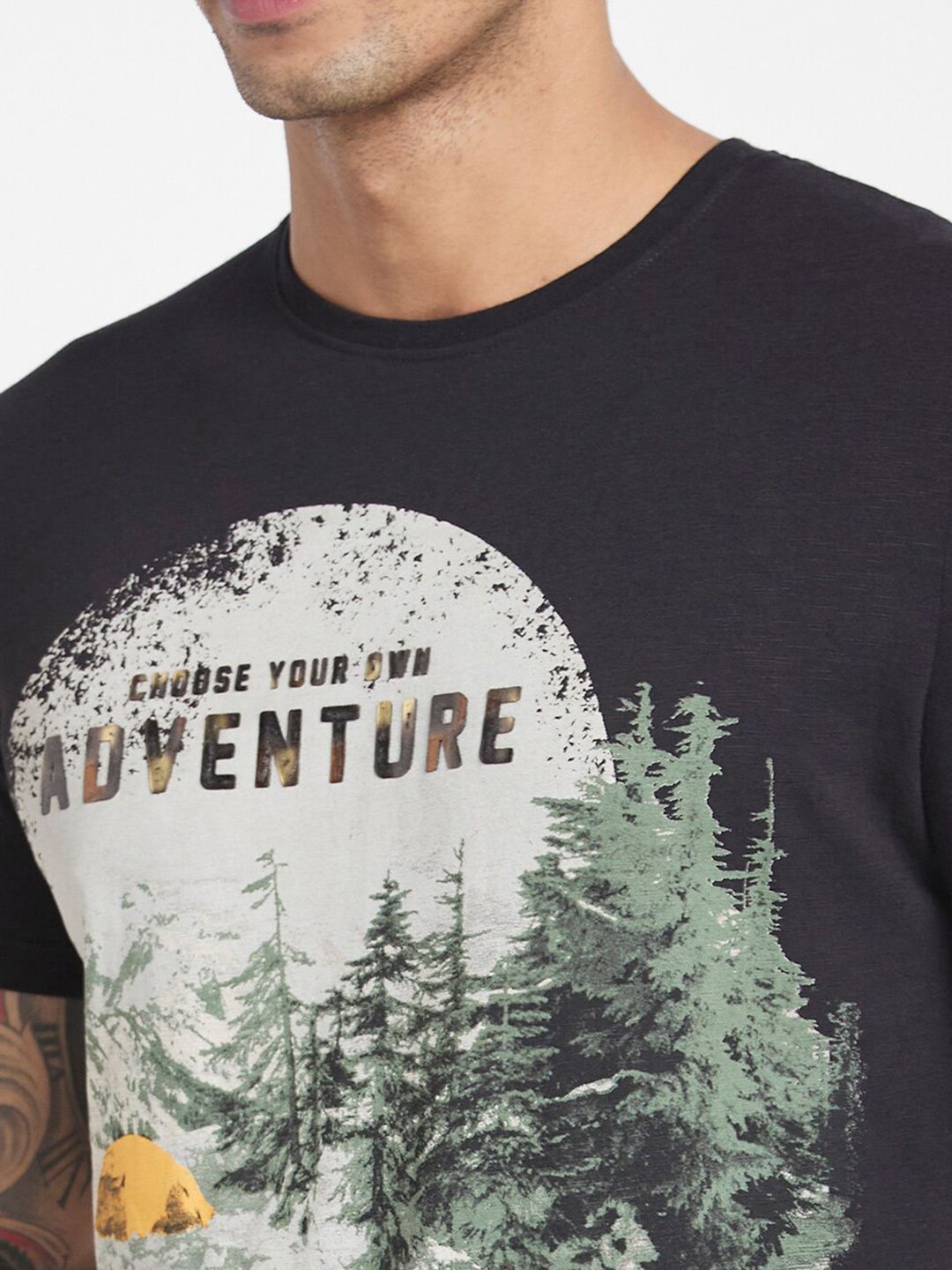 Being Human Graphic Printed T-shirt
