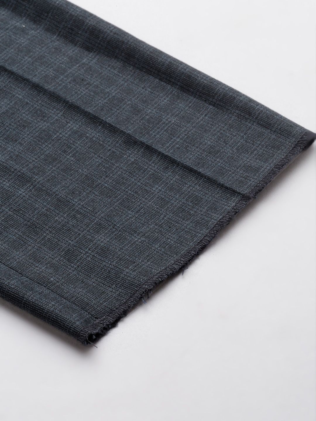 Raymond Men Checked Slim Fit Formal Trousers
