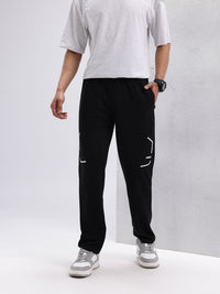 HRX by Hrithik Roshan Men Lifestyle Brand Logo Detail Track pants